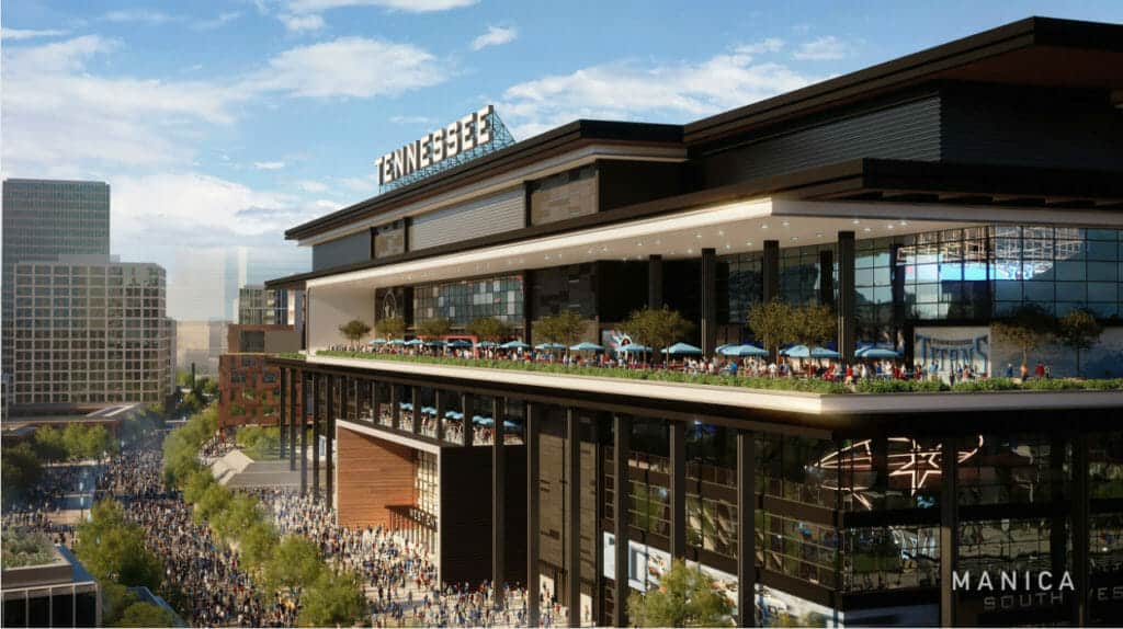 Tennessee Titans new stadium | merchandise food and beverage foodservice equipment carts kiosks portables